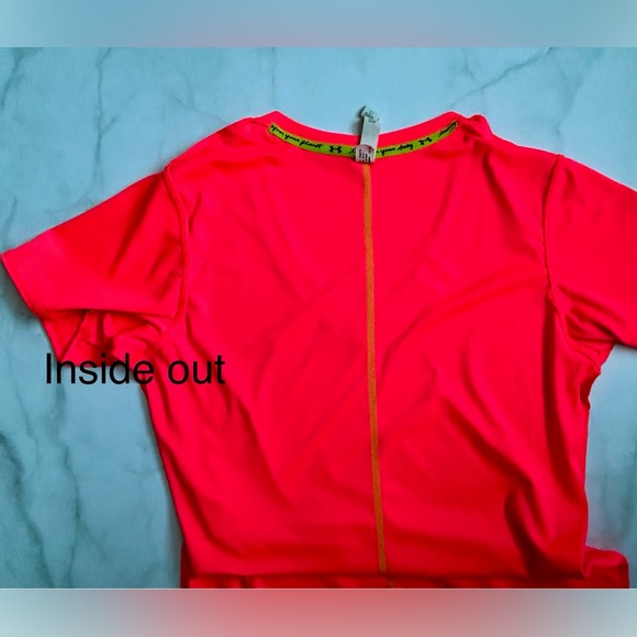 Under Armour Heat Gear Short Sleeve Shirt - Sz S - Picture 10 of 11